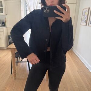 Velvet Black soft Jacket